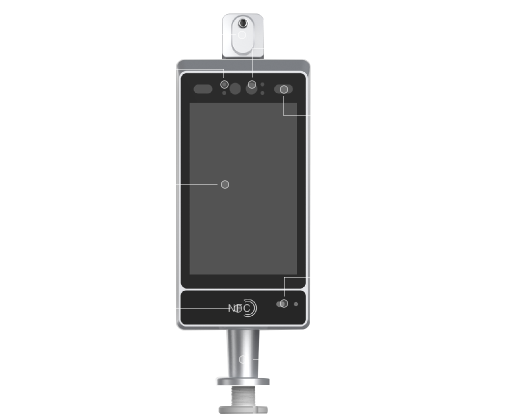 人臉識(shí)別測溫終端-參數(shù)